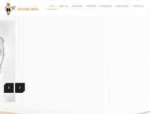 Tablet Screenshot of kolpingindia.org